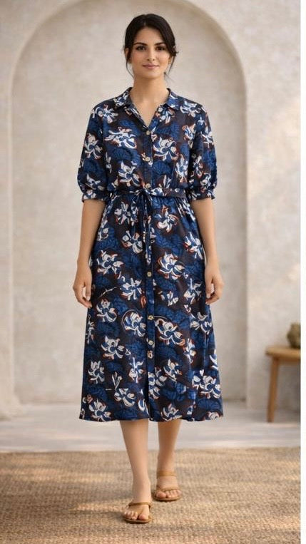 Blue Mirage One piece Dress