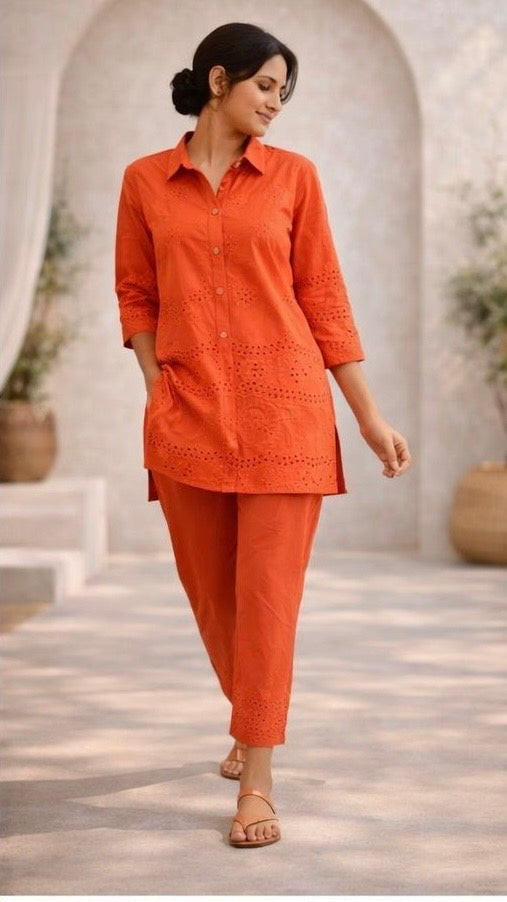 Sunkissed Kesariya Bloom Set