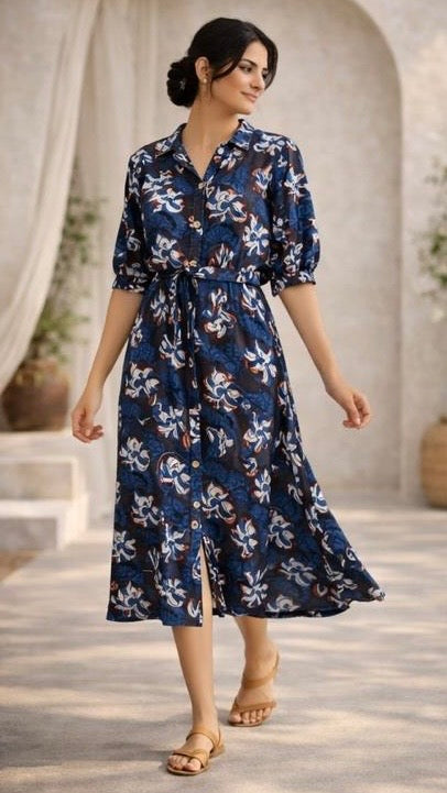 Blue Mirage One piece Dress