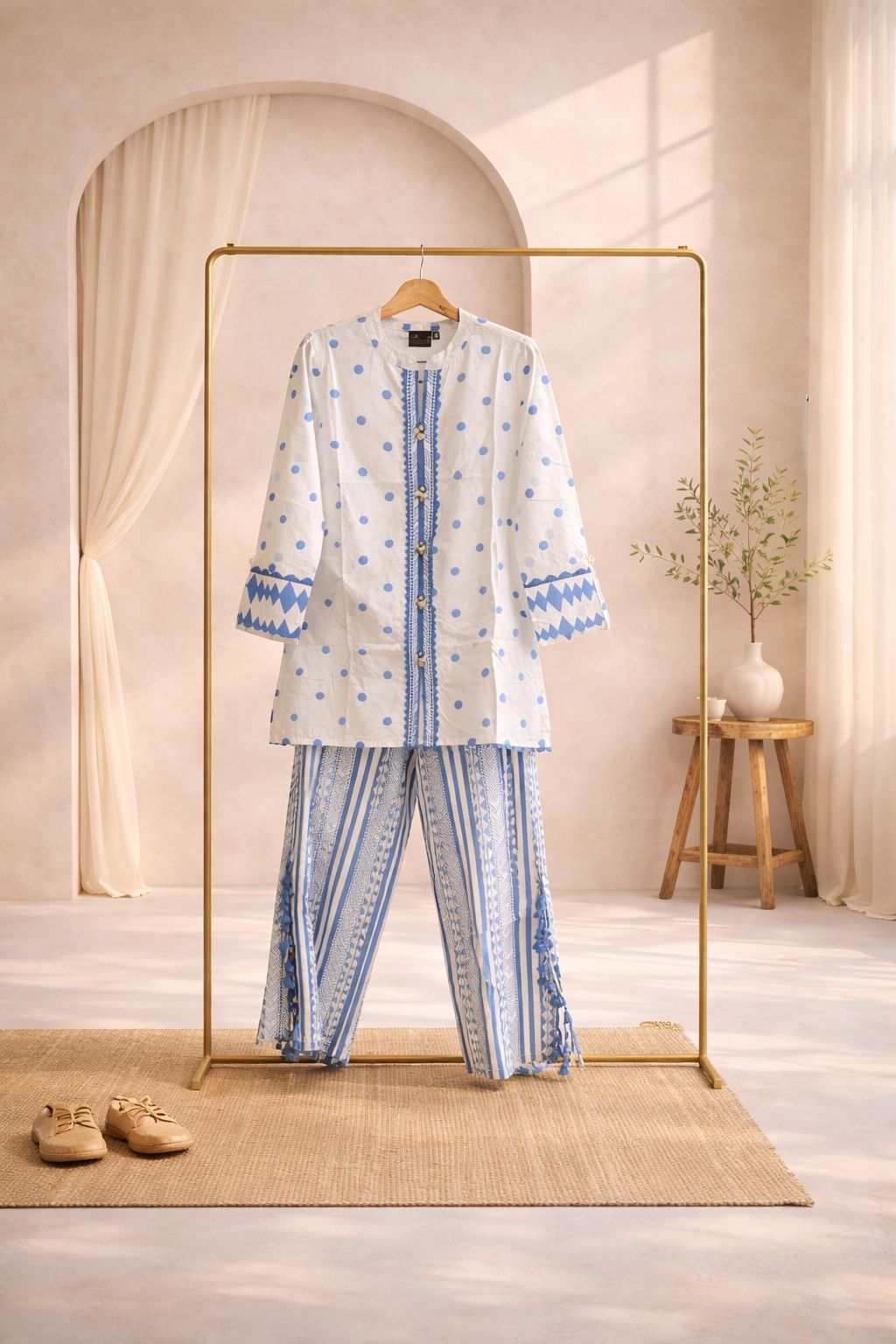 Summer polka Co-ord set
