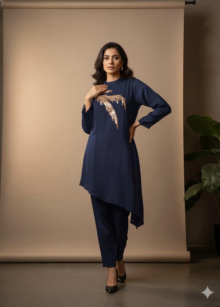 Dressy Indo Western Co-ord Set