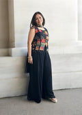Indo Western Crop Top Palazzo Set