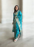3 Piece Suit with Banarasi Dupatta