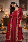 Ruby Noor Anarkali Set