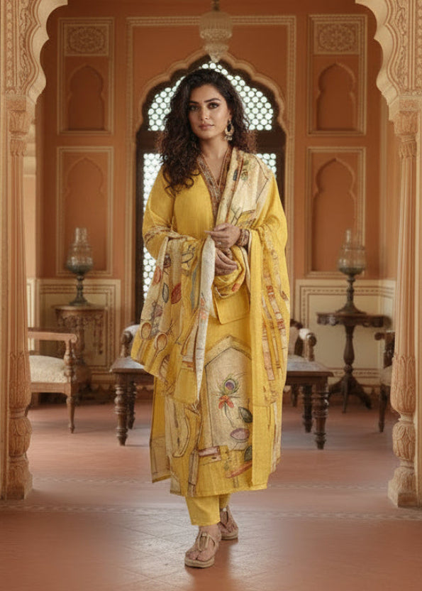 Hand-Painted 3 Piece Suit