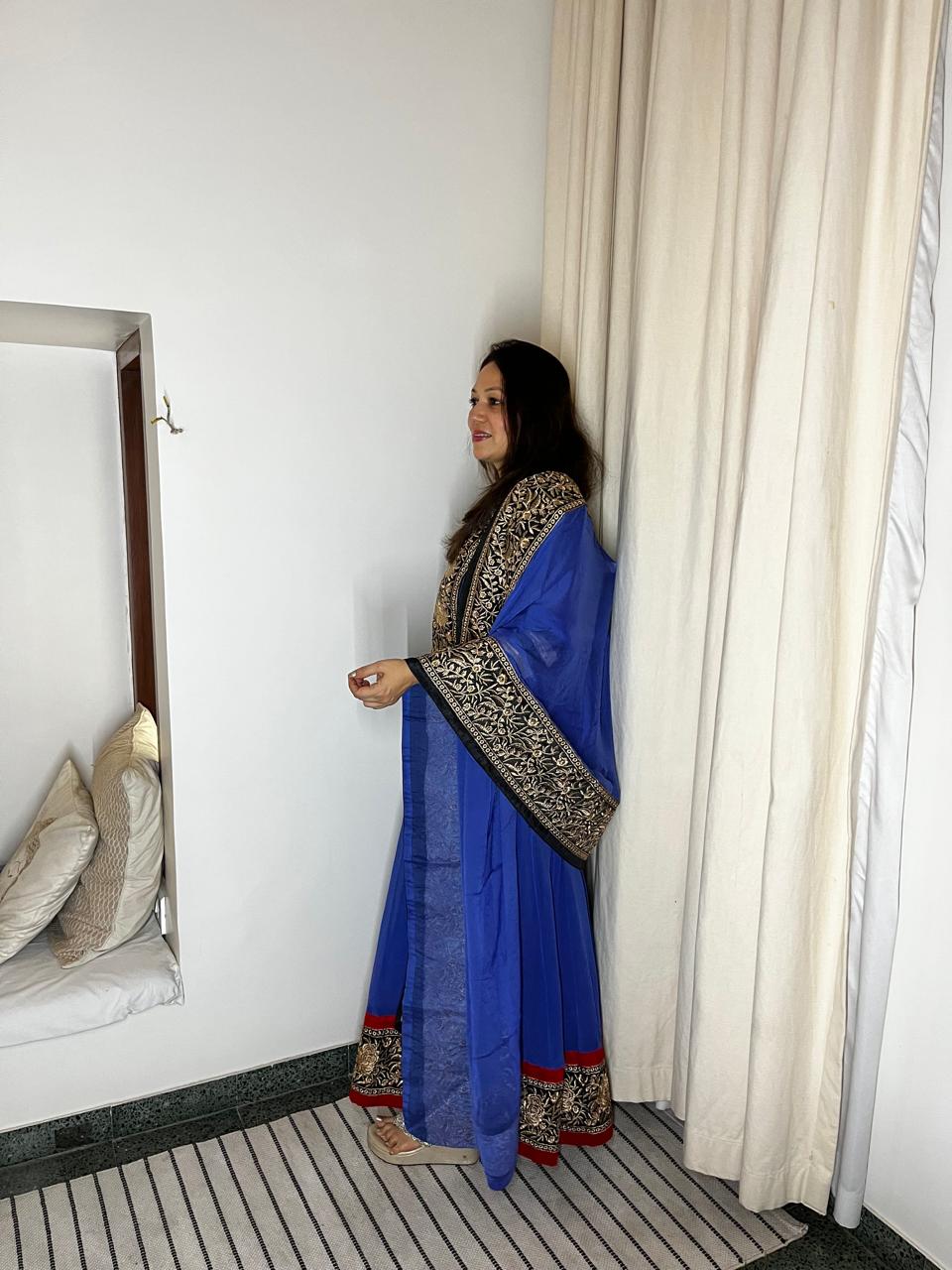 Blue Sitara Flow Dress