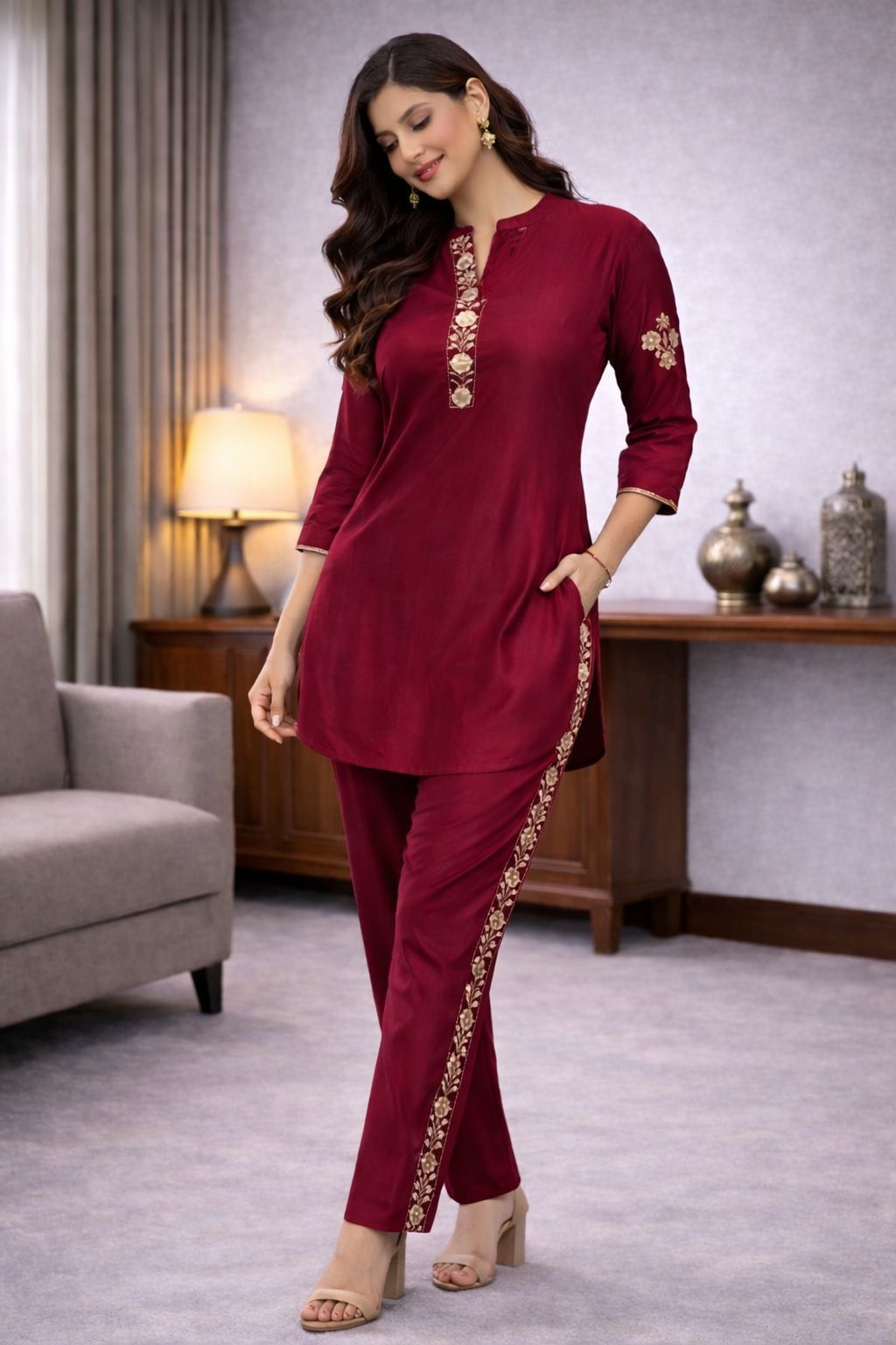 Ruby Royal Co-ord Set