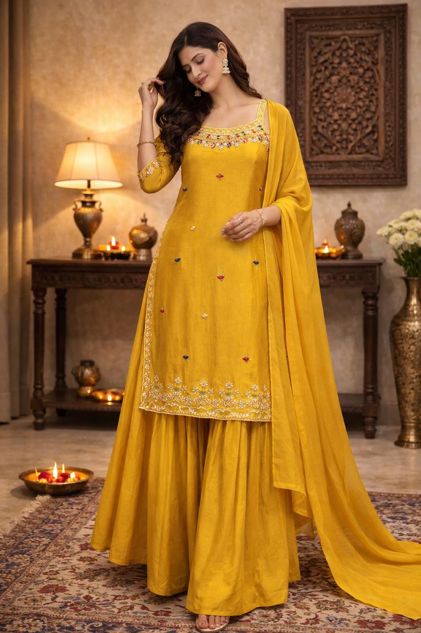 Sunlight Mustard Grace Suit Set